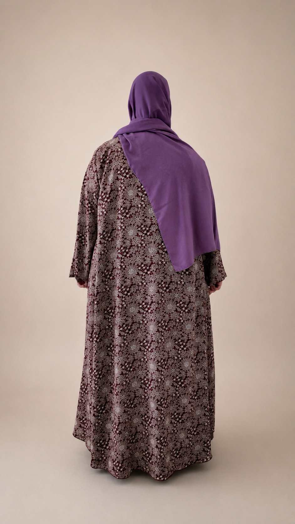 Chestnut abaya