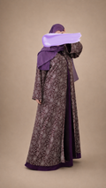 Chestnut abaya