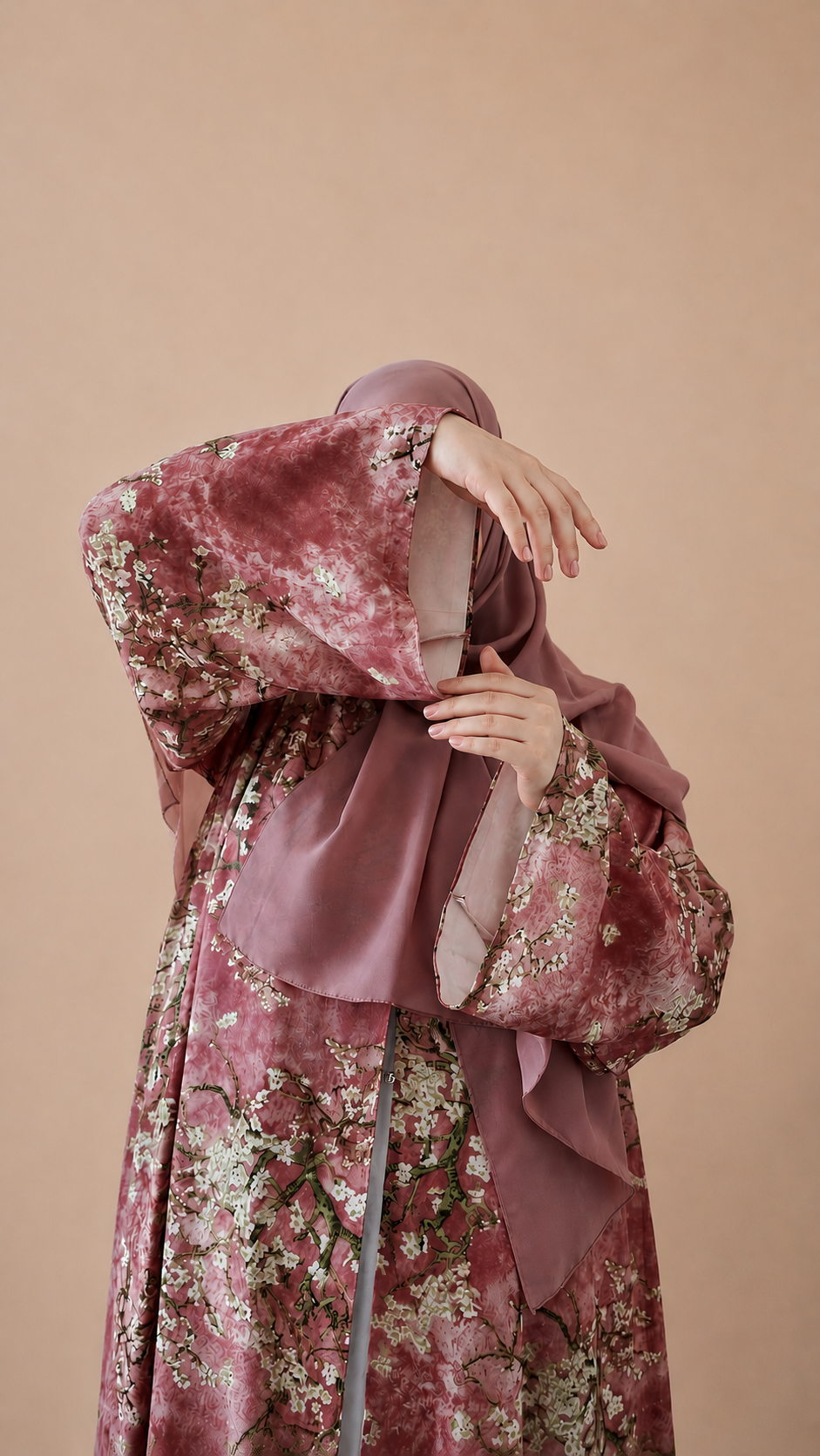 Rose dream abaya